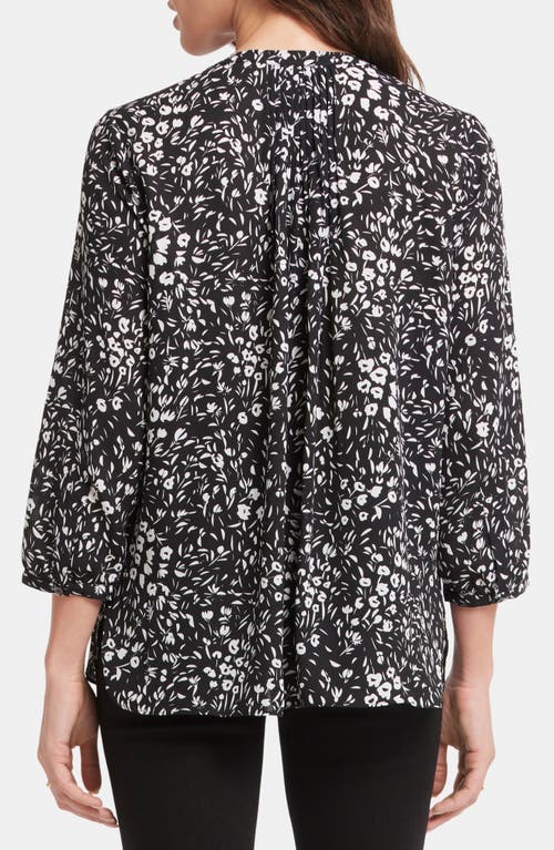 Nydj Pintuck Blouse In Daniela Ditsy
