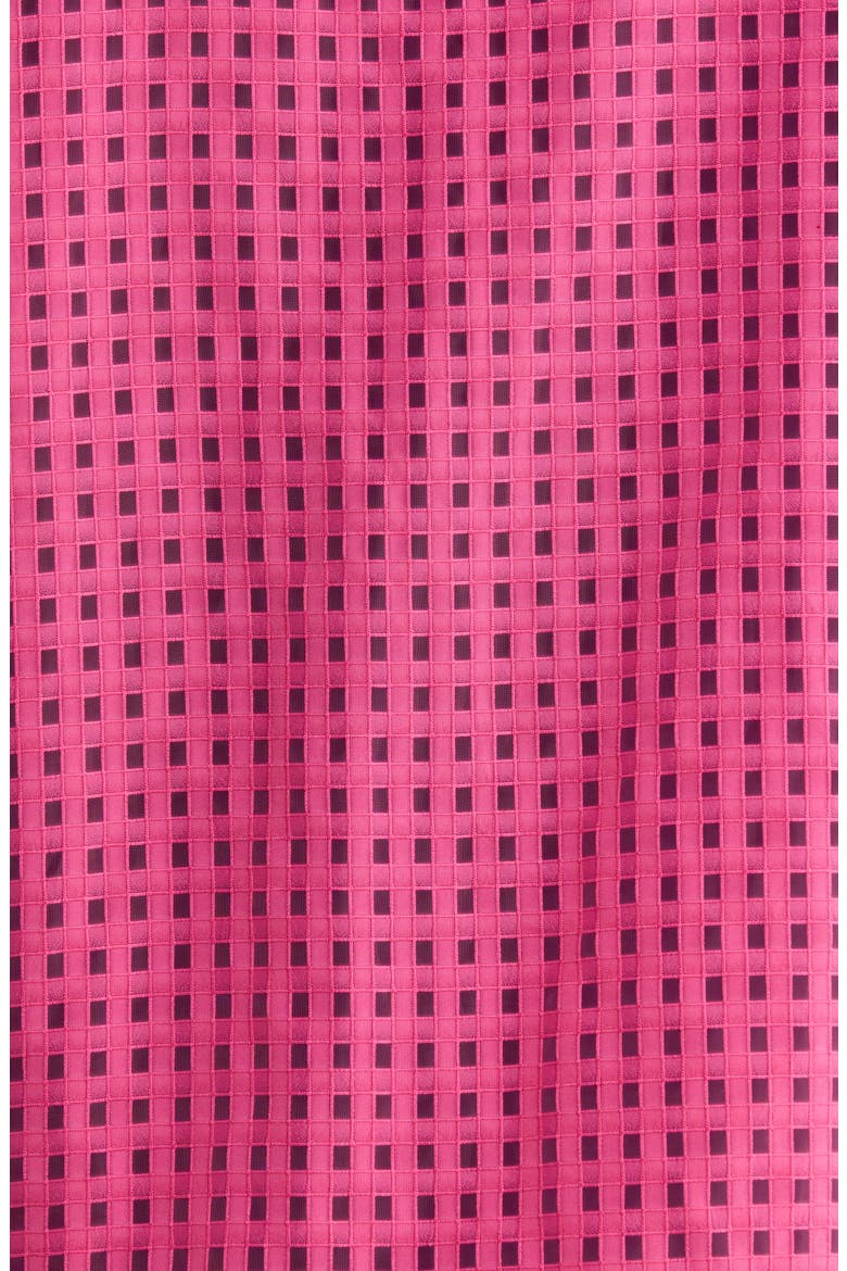 System Plaid Hooded Jacket, Alternate, color, PINK