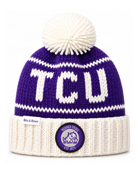 Officially Licensed Texas Horned Frogs Bobble Hat (baby)