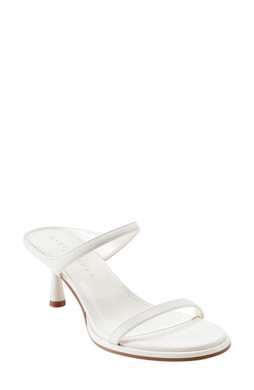 Marc Fisher Ltd Alonde Slide Sandal In White