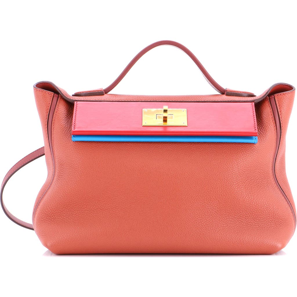 Pre-owned Hermes Hermes 24/24 Bag Togo With Swift 29 In Brown