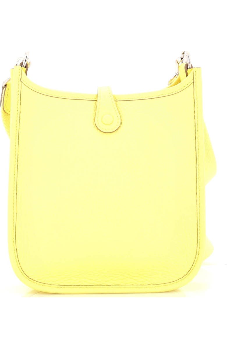Pre-Owned Hermes Evelyne Bag Gen III Clemence TPM, Alternate, color, Lime