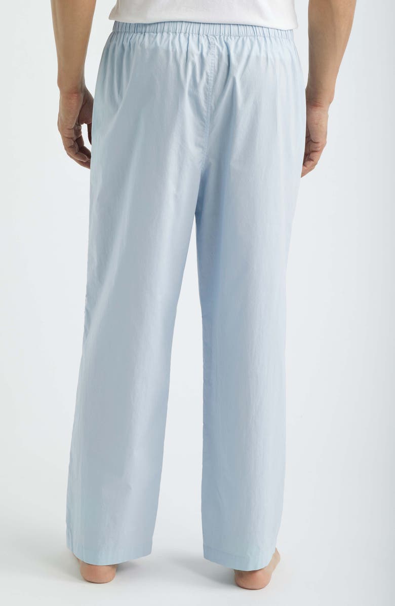 Lunya Piped Airy Cotton Pajama Pants, Alternate, color,