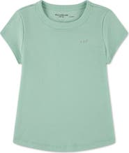 abercrombie kids Kids' Essential Rib Baby Tee