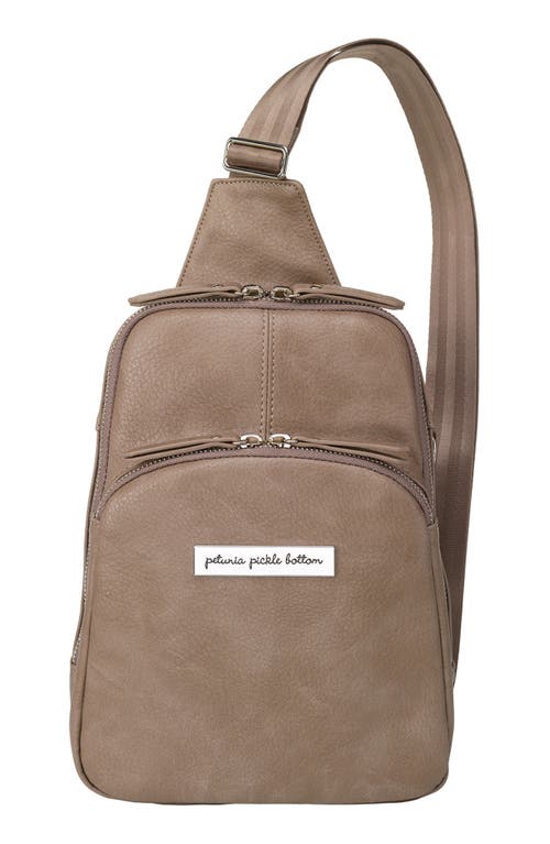 Petunia Pickle Bottom Crisscross Sling Bag in Mink at Nordstrom