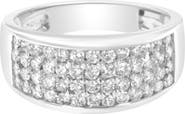 Haus of Brilliance 14K White Gold 1.0 Cttw Round Cut Diamond Ring