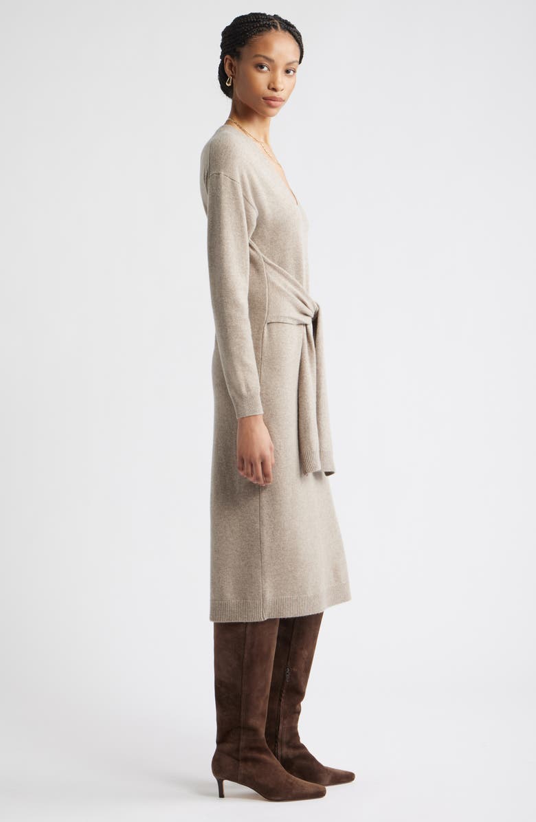 Ruched Asymmetric Laguna Crepe Dress