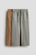 H&M 2-pack Cotton Drawstring Trousers