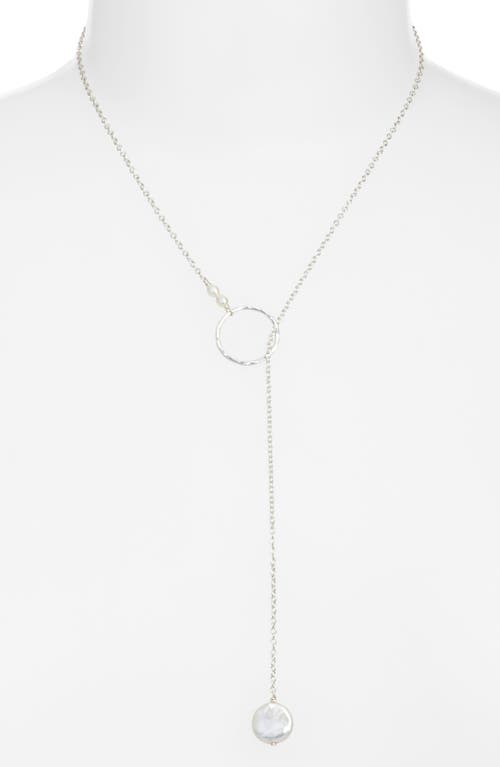 Nashelle Gwyneth Semiprecious Toggle Necklace In Metallic