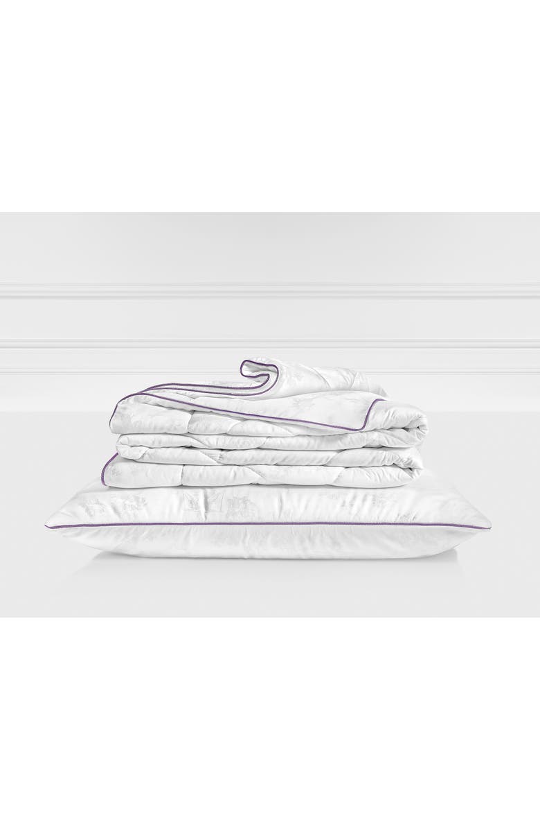 Togas Milk Dreams comforter, Alternate, color, White