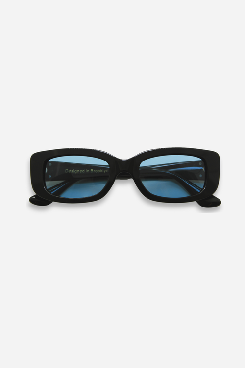 Indy Delancey Rectangular Polarized Sunglasses In Brown