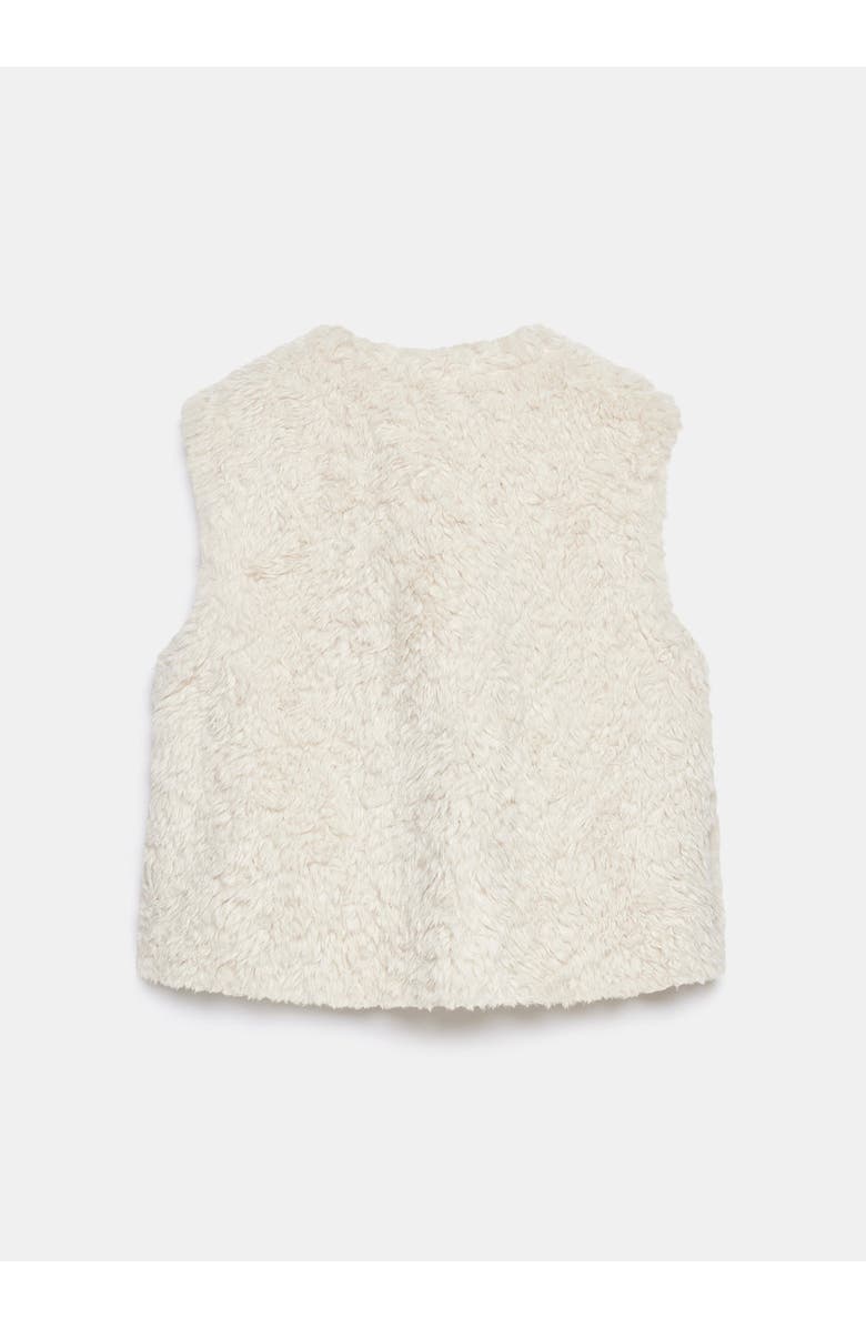 MINT VELVET Faux Fur vest, Alternate, color, Neutral