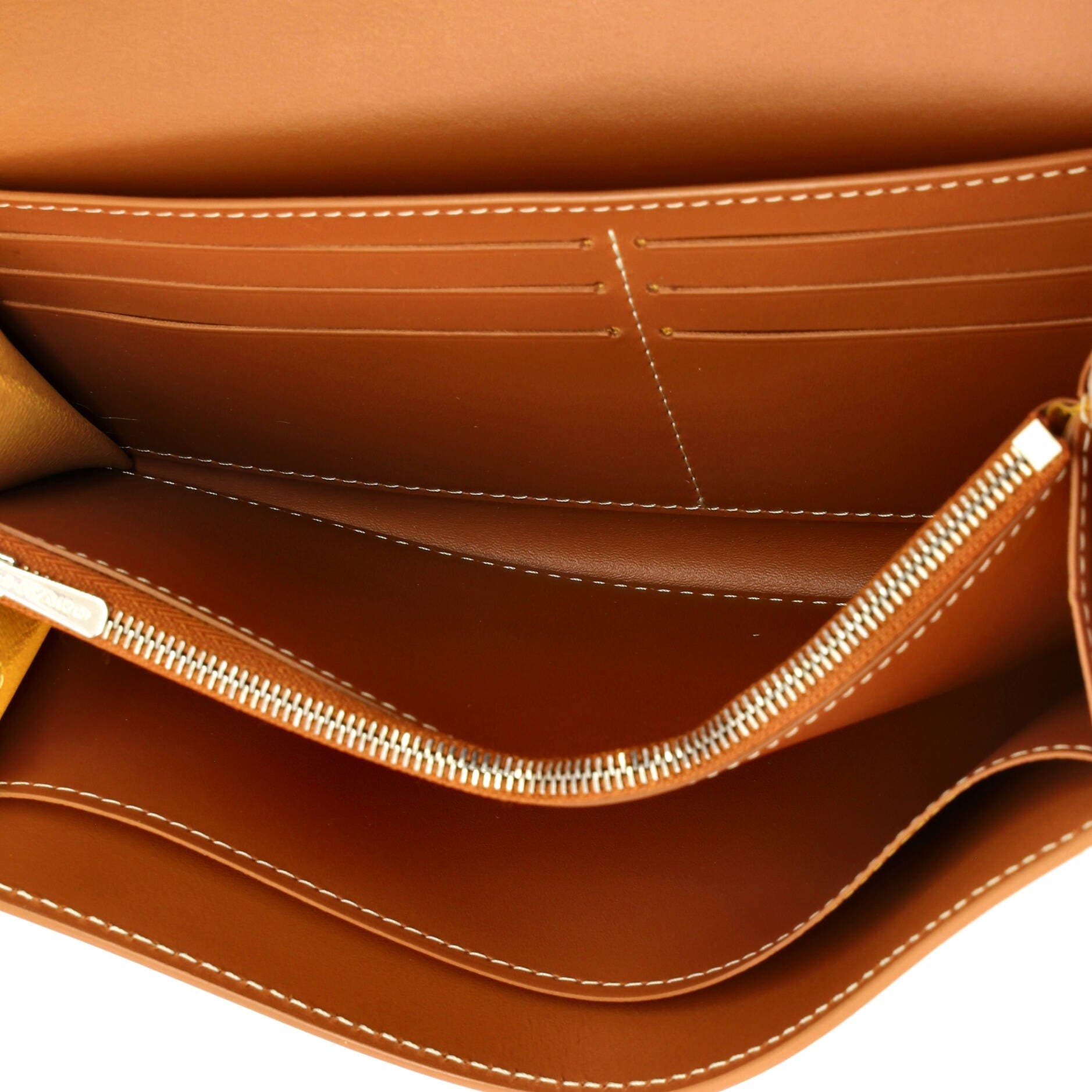 Pre-Owned Goyard Varenne Wallet Coated Canvas Long, Alternate, color, Black