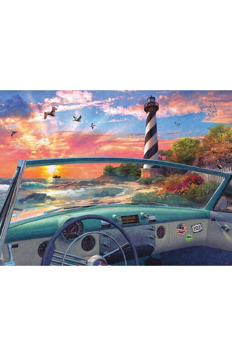 Sunsout Cape Hatteras Drive 500 piece Jigsaw Puzzle for Adults, Alternate, color, Multicolor