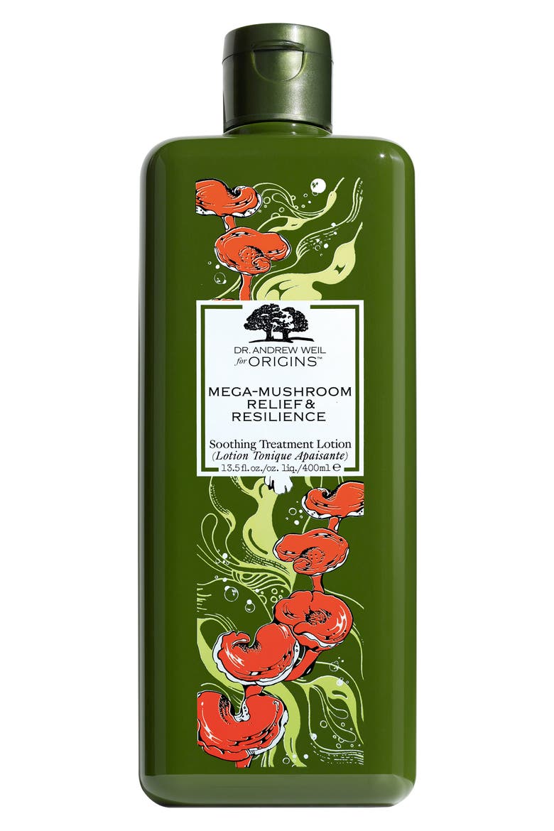 Dr. Andrew Weil for Origins™ Mega-Mushroom Relief & Resilience Soothing Treatment Lotion, Alternate, color, NO COLOR