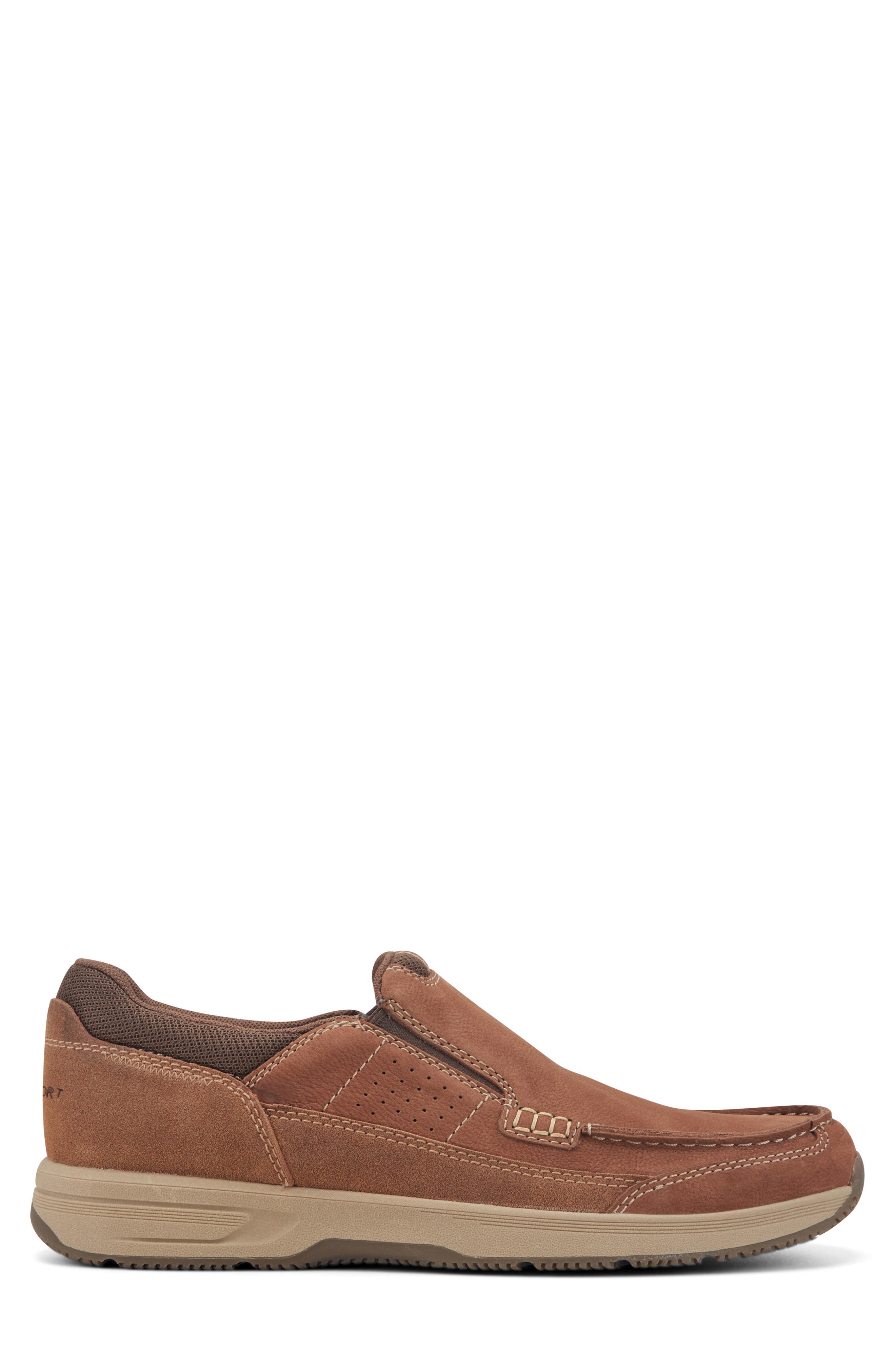 Rockport Atwell Slip-On Shoe, Alternate, color, Medium Natural