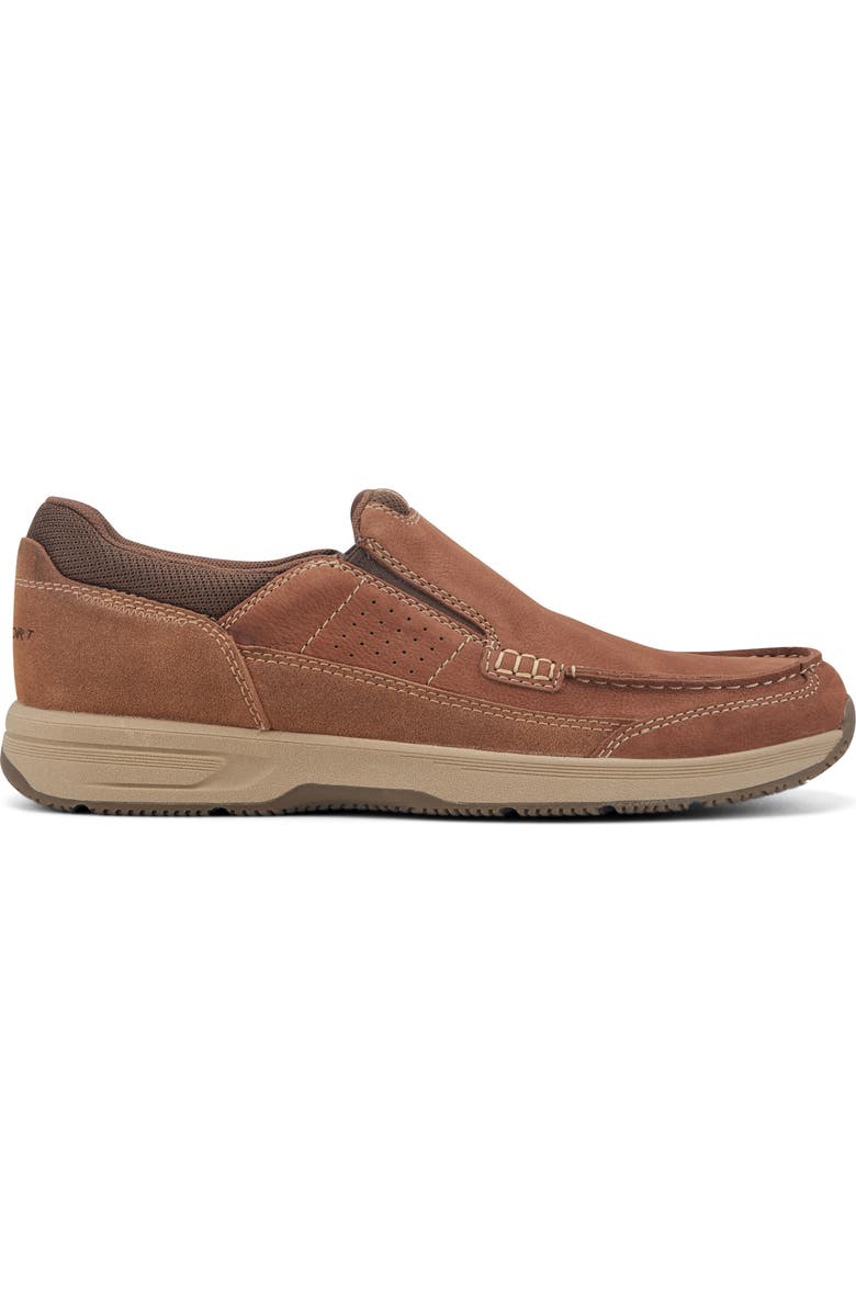 Rockport Atwell Slip-On Shoe, Alternate, color, Medium Natural