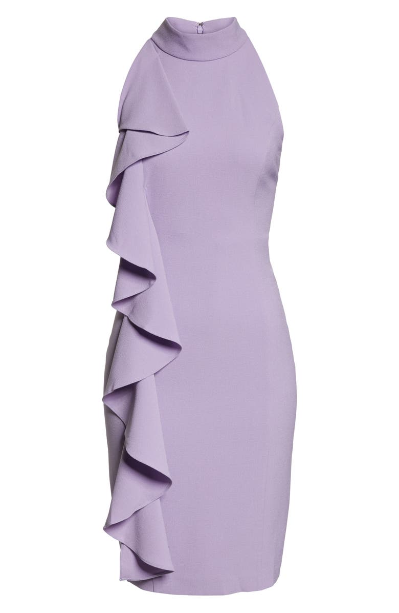 Eliza J Ruffle Sheath Dress, Alternate, color,