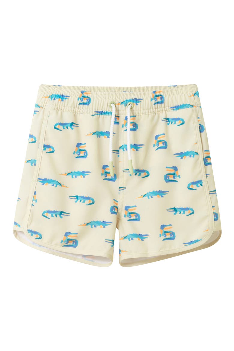 Kids' Volley Swim Trunks, Main, color, LIME GATOR