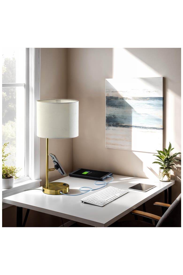 Wyatt Supercharger Desk Lamp, Alternate, color, ANTIQUE BRASS