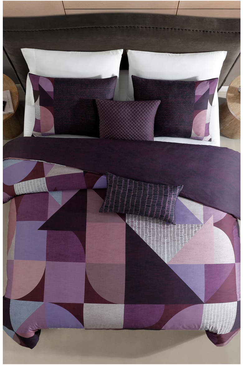 ORCHID MATRIX Q, Alternate, color, PURPLE GEOMETRIC