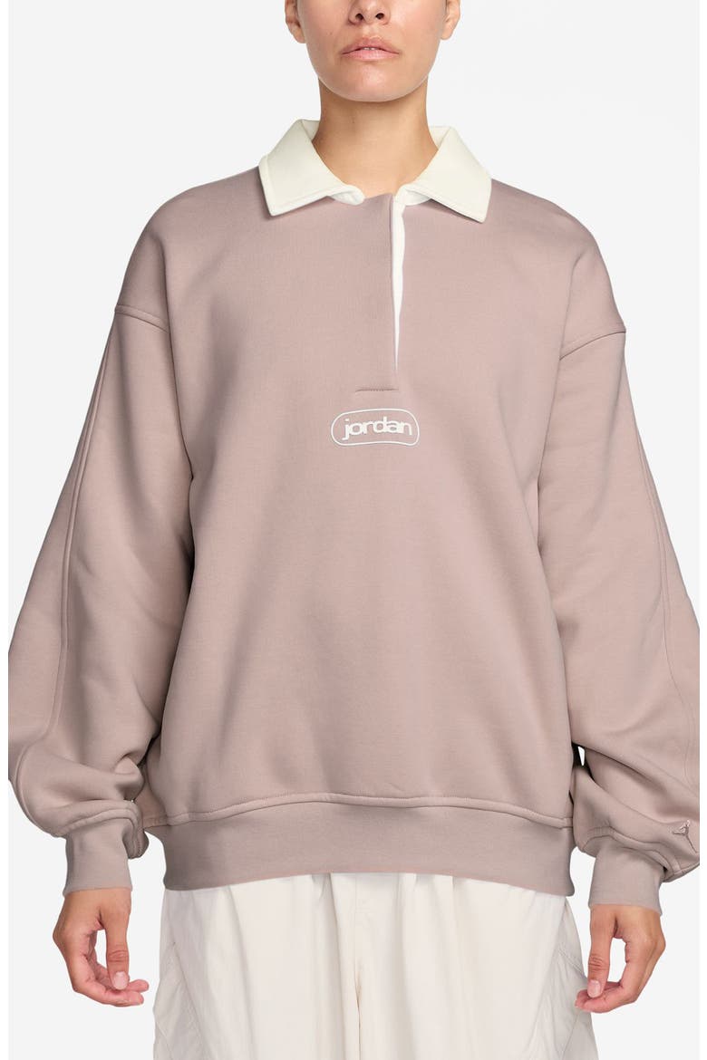 Flight Club Rugby Top, Main, color, PARTICLE ROSE/ SAIL/ ROSE