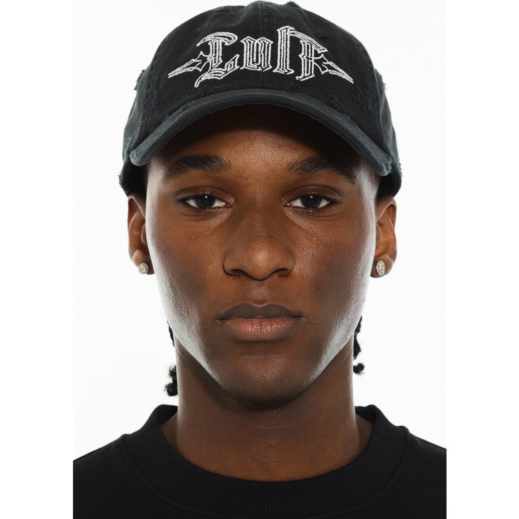 Cult Of Individuality Logo Dad Baseball Cap In Black