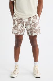 RIZORT Nathan Floral Drawstring Shorts