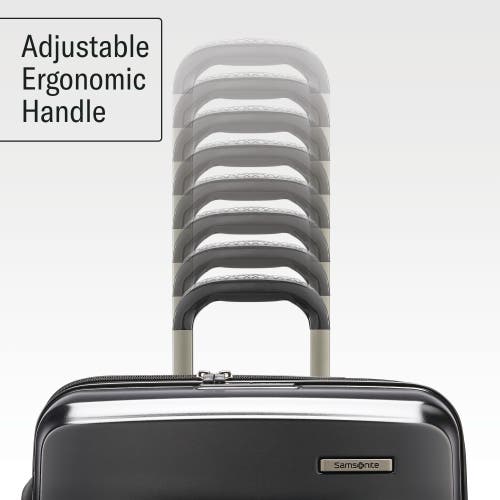 Samsonite Octiv Hardside Spinner 3-piece Luggage Set In Stealth Black