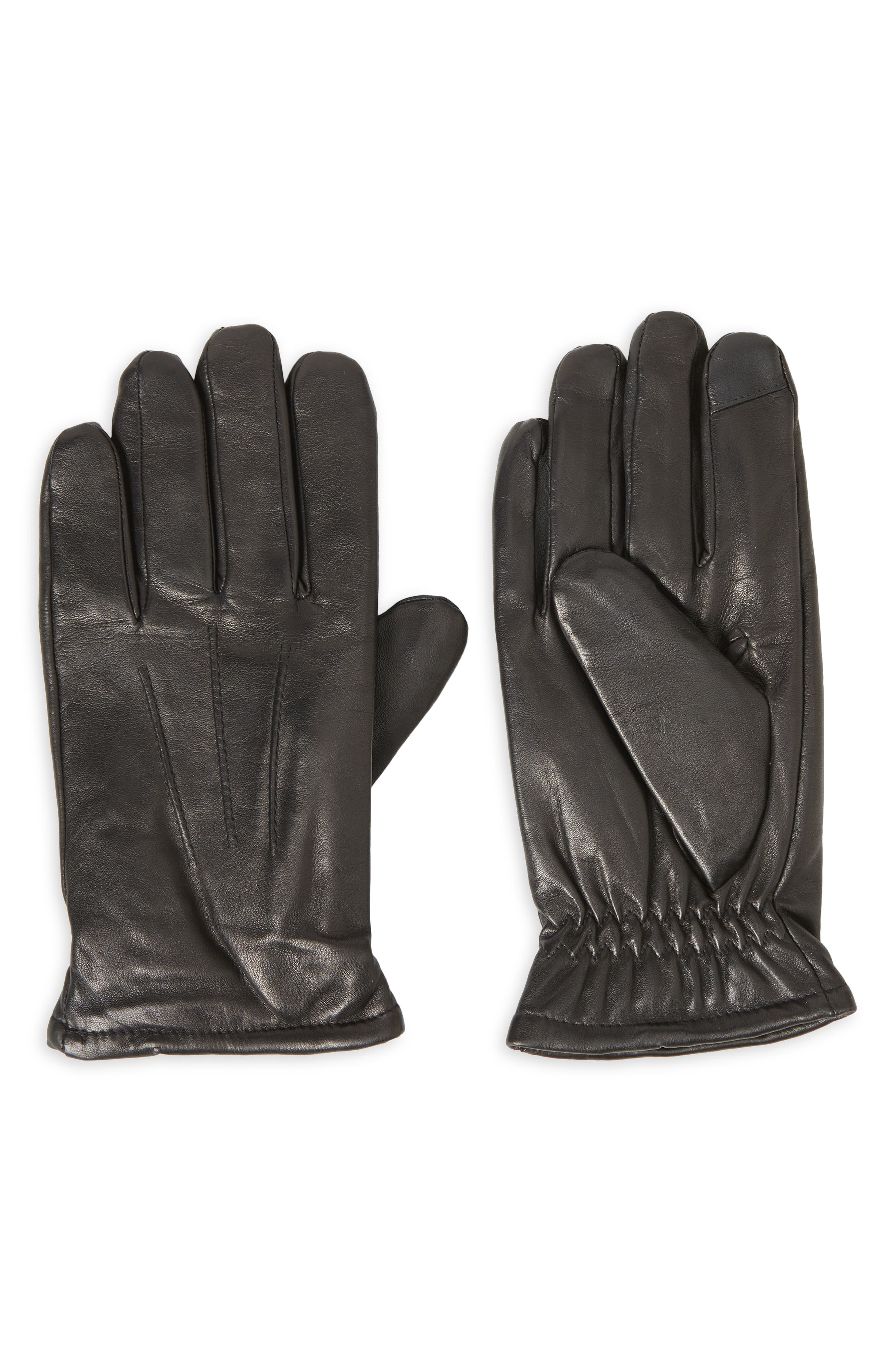 Fownes Brothers Leather Basic Tech Gloves