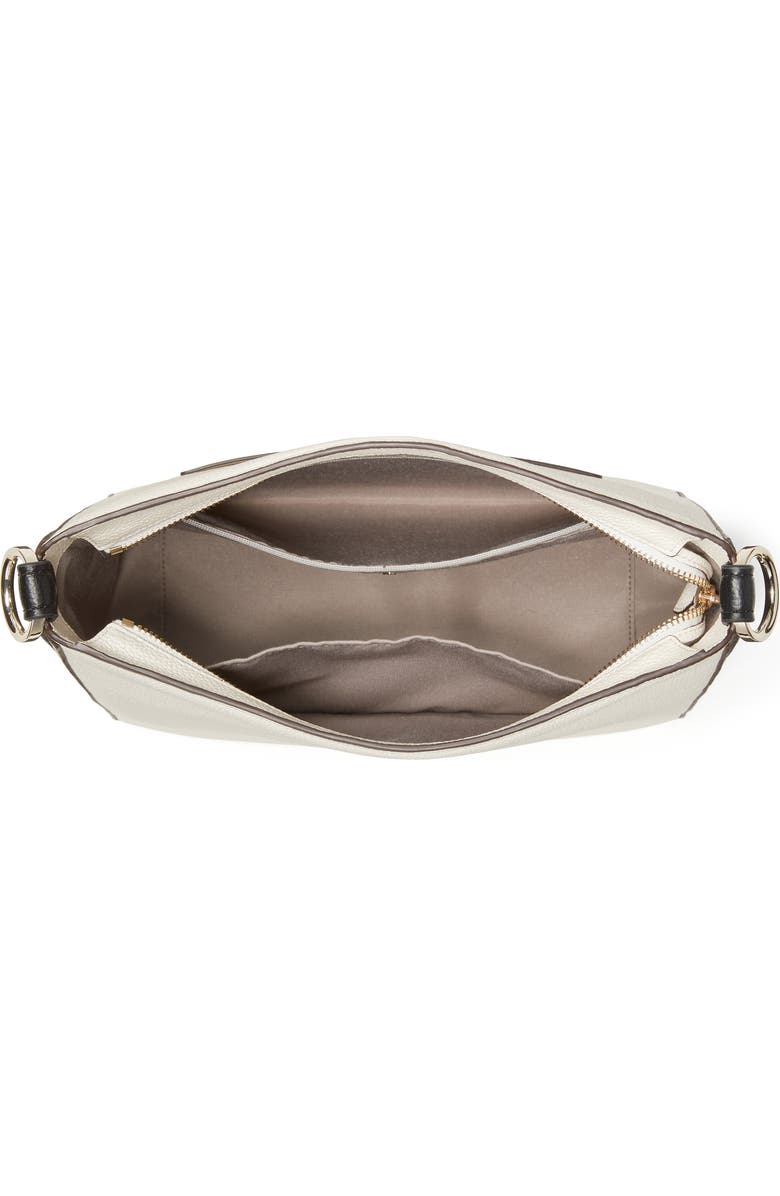 Kate Spade New York hudson pebble leather large colorblock hobo bag, Alternate, color,