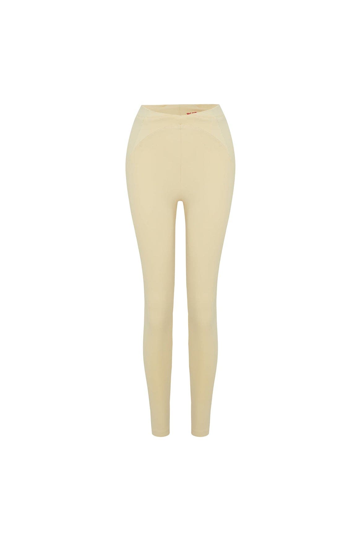 Pcfg Legging With Stitch Detail In Neutral