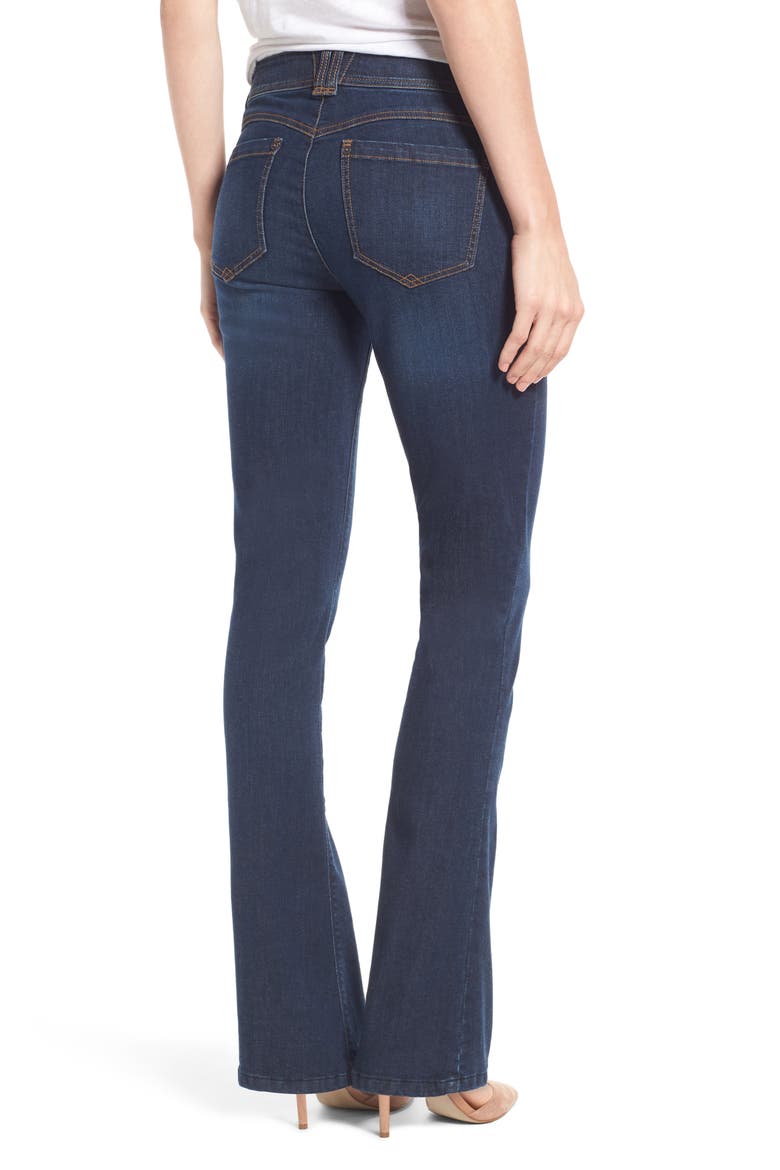 Ab-Solution Itty Bitty Bootcut Jeans (Nordstrom Exclusive), Alternate, color, BLUE