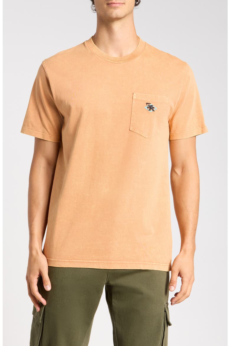 Los Feliz Cotton Pocket T-Shirt, Main, color, CANYON SUNRISE