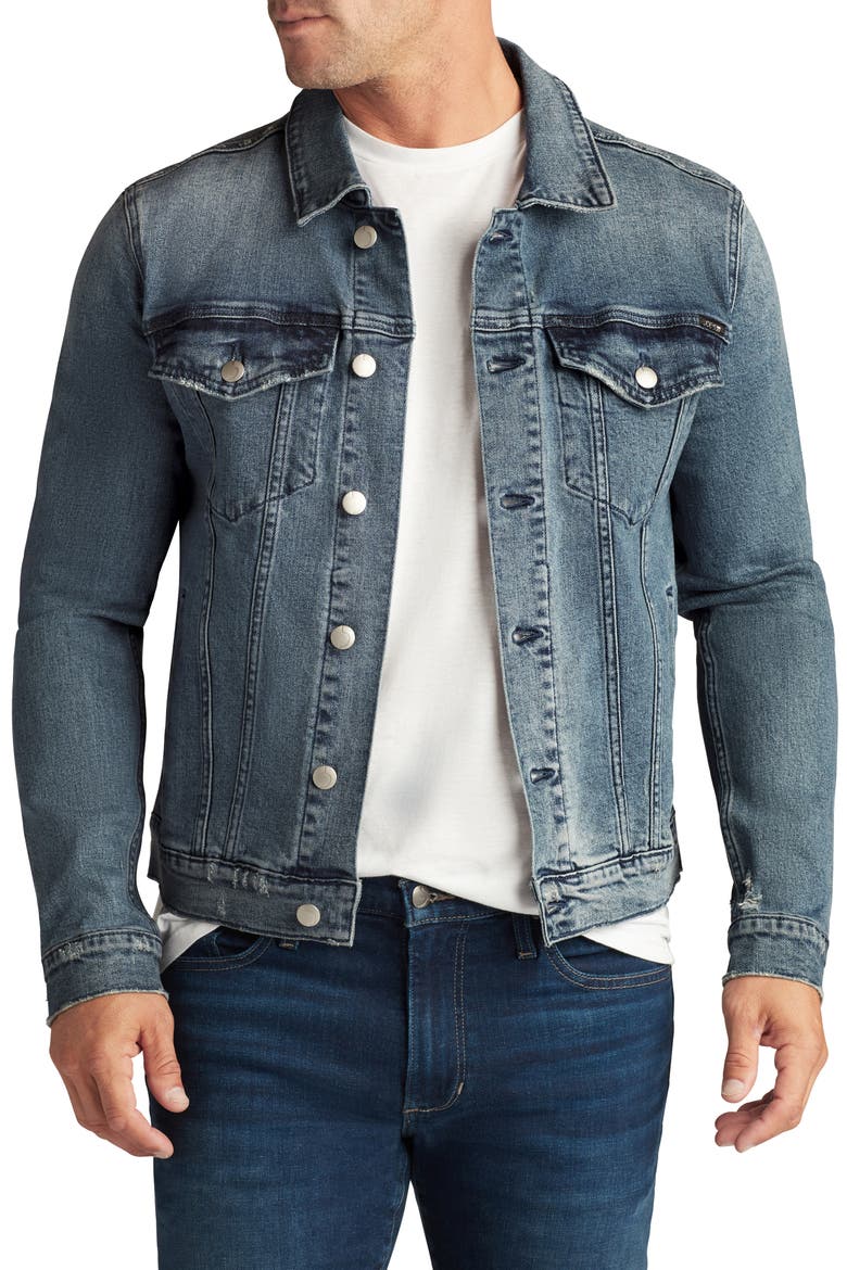 Denim Trucker Jacket, Main, color, VIN