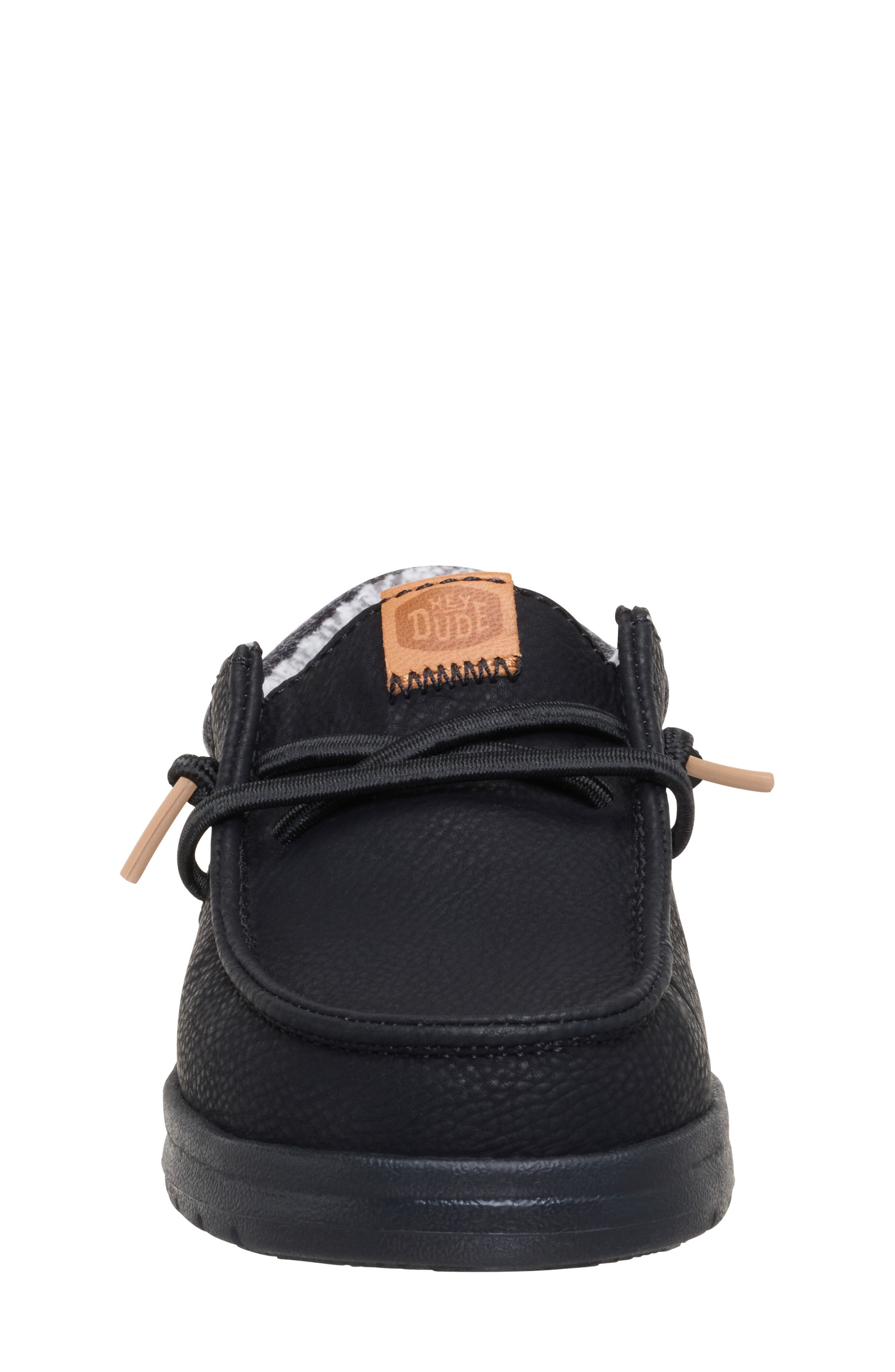 Hey Dude Kids' Paul Classic Slip-On, Alternate, color, Black/ Black