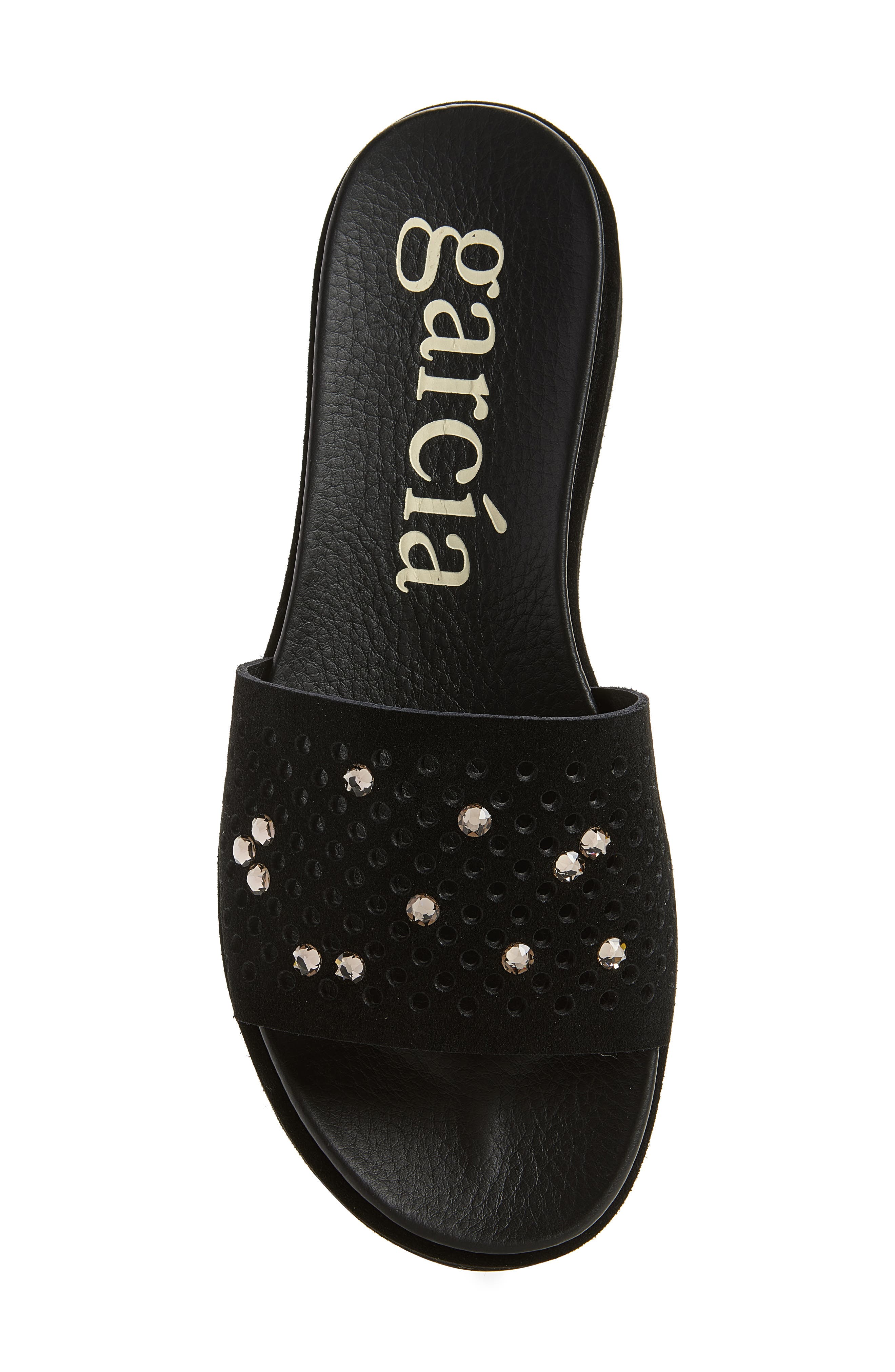 Pedro Garcia Julienne Sandal, Alternate, color, Black Castoro