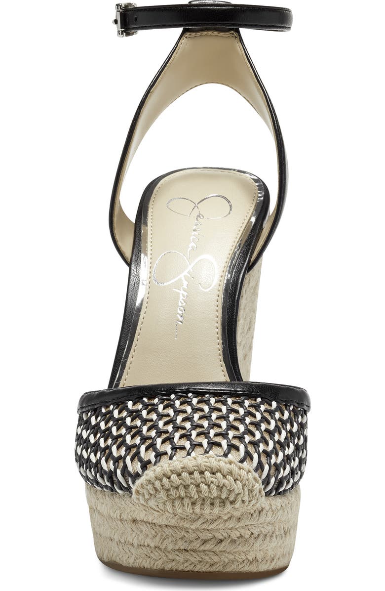Jessica Simpson Zestah Ankle Strap Espadrille Wedge, Alternate, color,