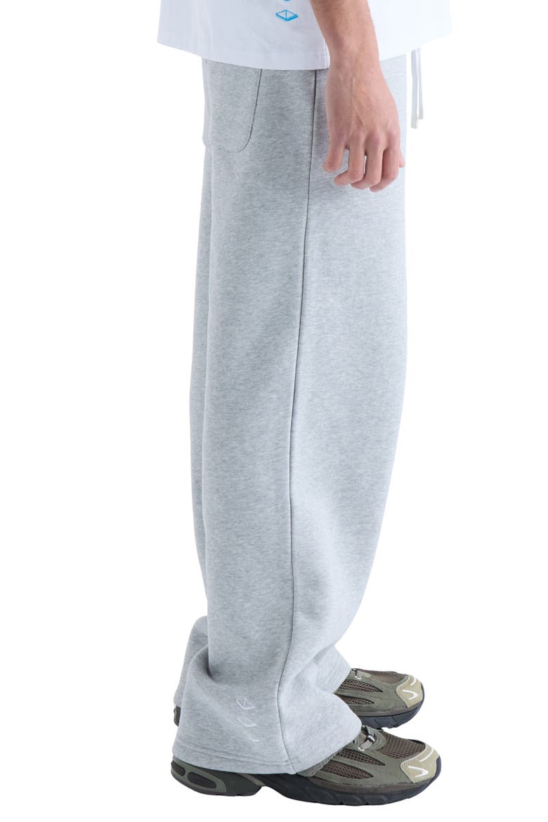 OG Fleece Track Pants, Alternate, color, GREY MARL