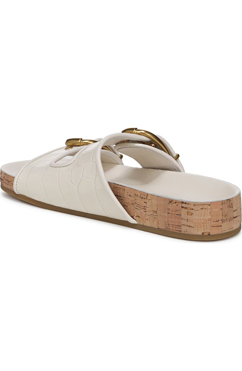 Veronica Beard Prue Two Strap Sandal, Alternate, color, Parchment