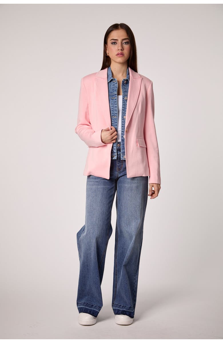 BLUE REVIVAL Helen Blazer, Alternate, color, Pink
