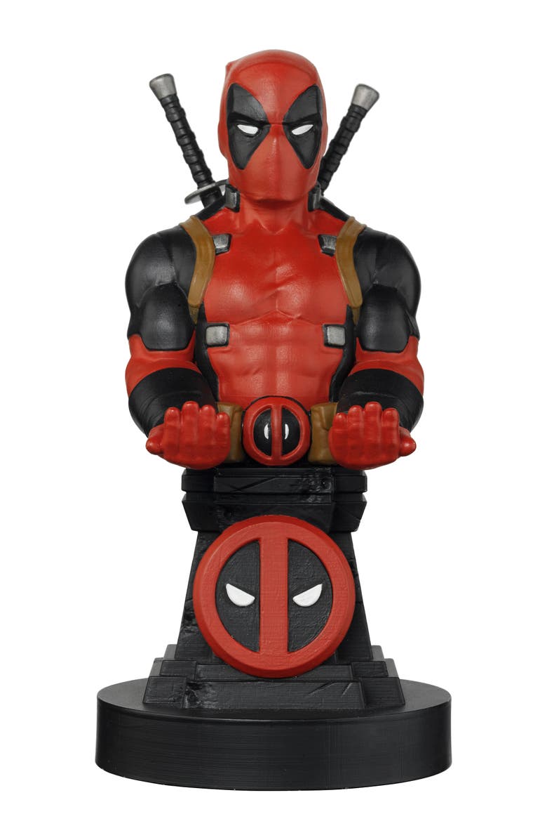 Exquisite Gaming Marvel Deadpool Plinth Phone and Gaming Controller Holder, Main, color, Multicolored