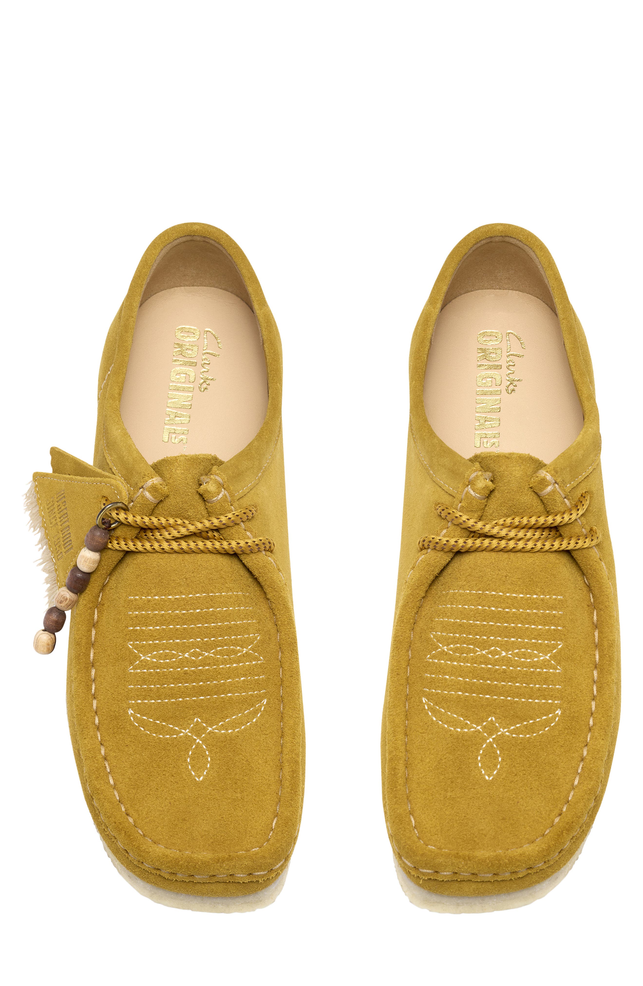 Wallabee Chukka Boot, Alternate, color, OAK MOSS COMBO