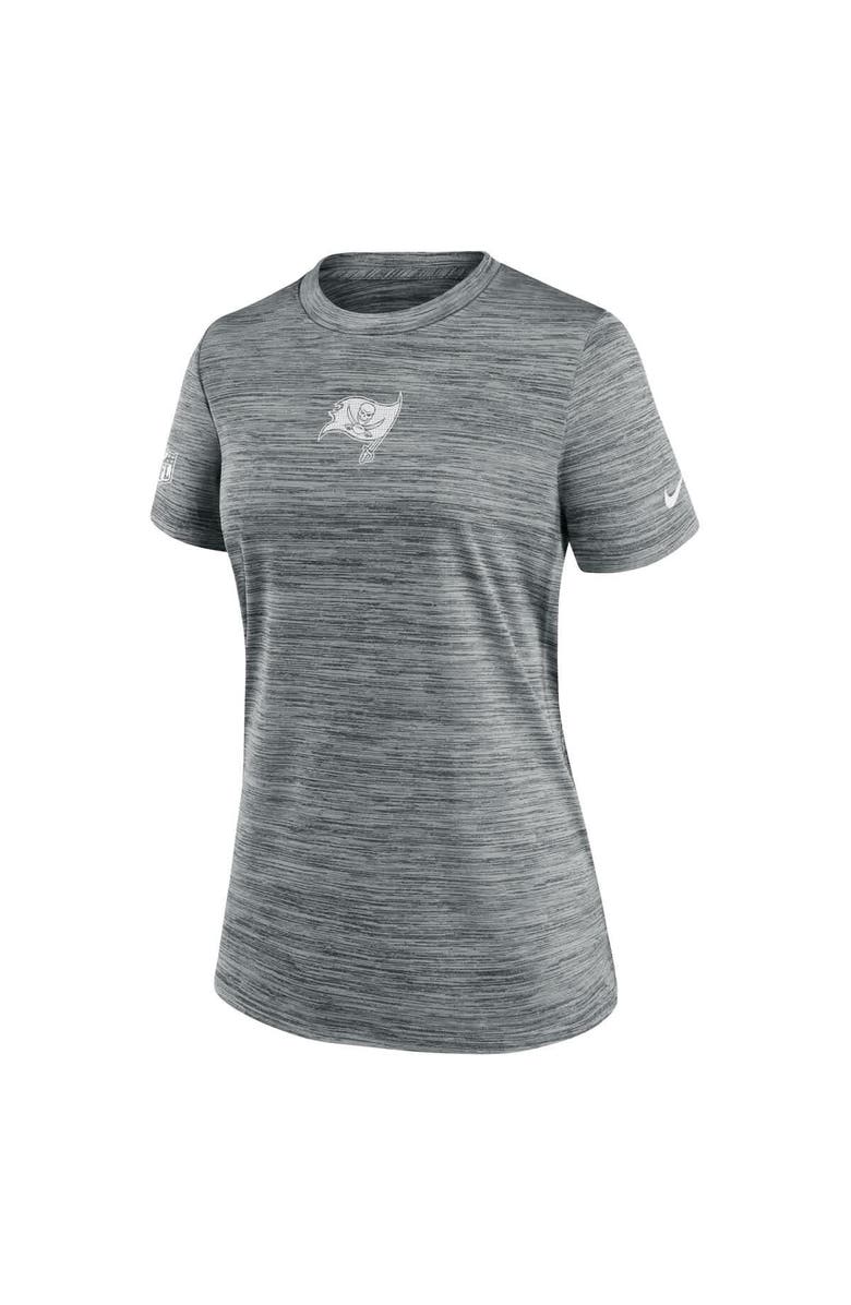 Nike Women's Nike Gray Tampa Bay Buccaneers Sideline Velocity Performance T-Shirt, Alternate, color, Gray