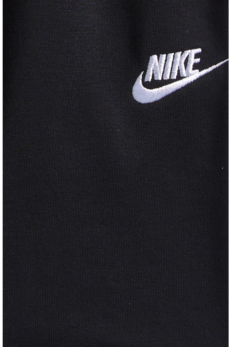 Kids' Club Fleece Shorts, Alternate, color, BLACK/ WHITE