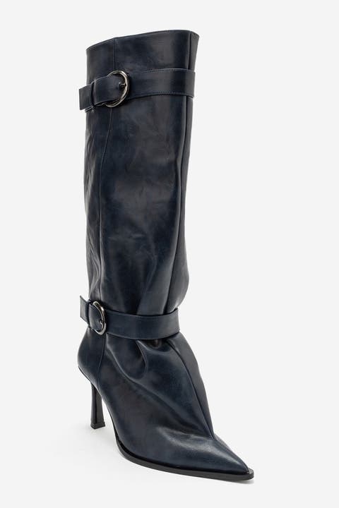 Marcella Stiletto Knee High Boot