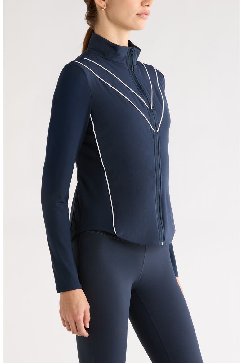 Tiebreaker Performance Hybrid Jacket, Alternate, color, NAVY SAPPHIRE