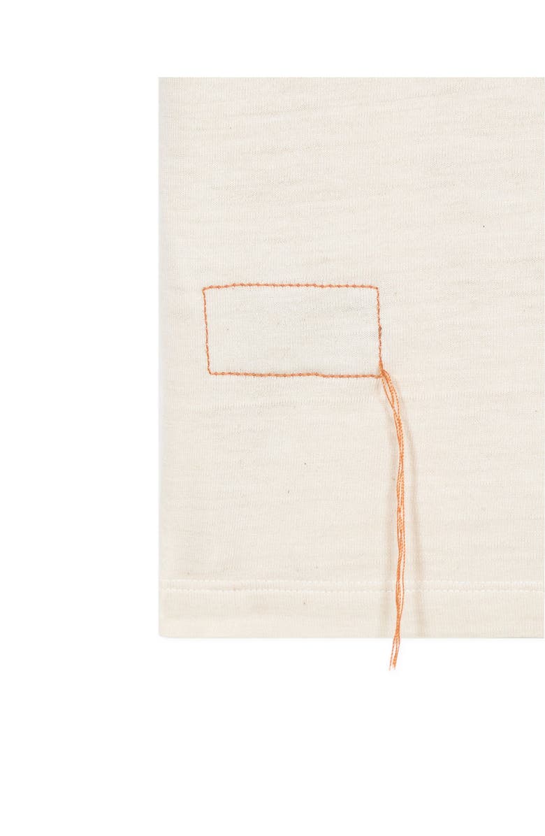 Fortela Cherry Crochet T-Shirt, Alternate, color, Dove Grey