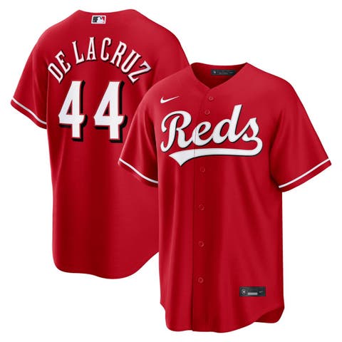 Men's Nike Elly De La Cruz Red Cincinnati Reds Alternate Replica Jersey