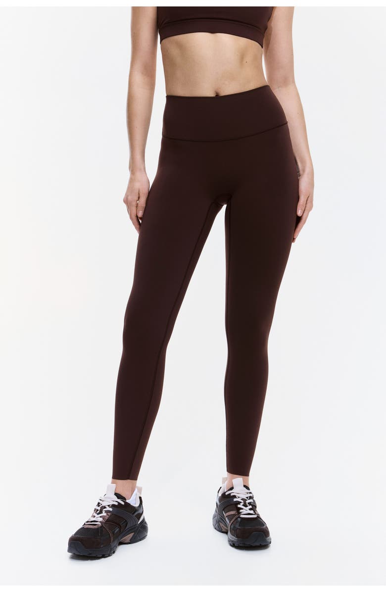 H&M Sculptmove High-waisted Leggings, Alternate, color, Warm Brown